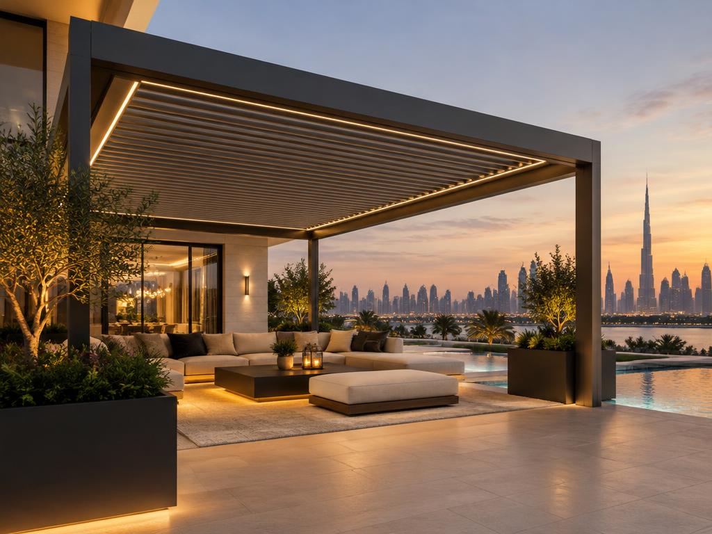 Pergolas & Gazebos — custom fabrication and installation in Dubai and Ras Al Khaimah